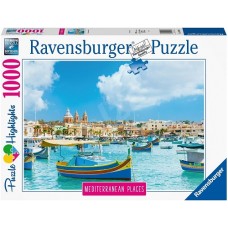 1000 pc Ravensburger Puzzle - Mediterranean Malta